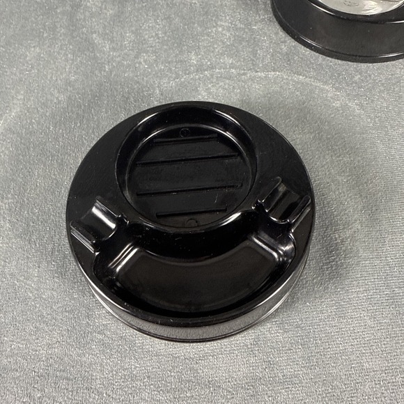 Vintage Mid Century Aces Up Tumblers Ashtray Holders Card Playing Casino - Picture 9 of 10